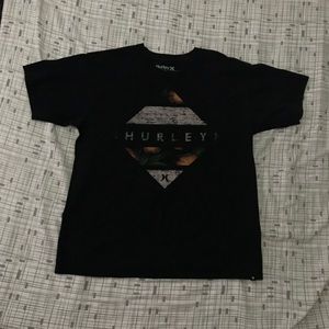BLACK HURLEY TEE